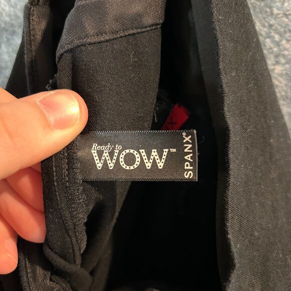 SPANX Ready To Wow Crop Capri Leggings Structured Black Shaping Size Small 25" - Picture 4 of 11